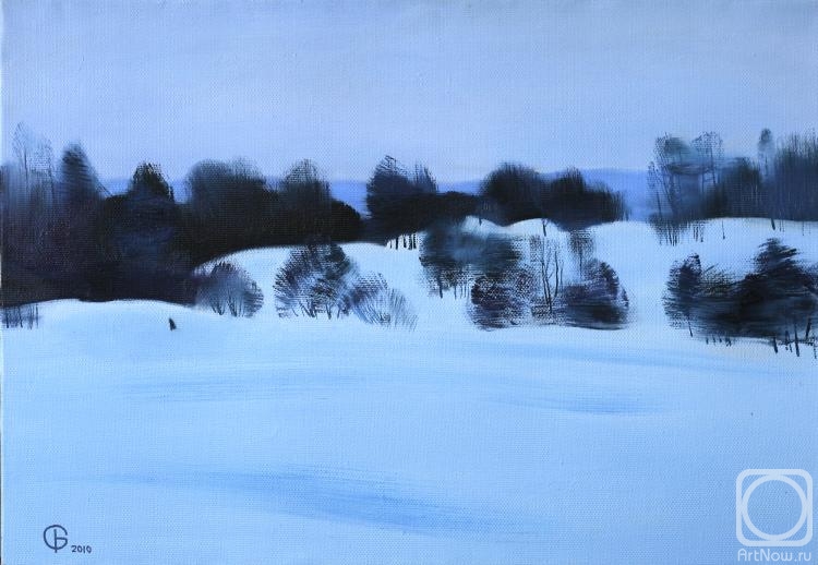 Isaev Gennadiy. Blue Snow