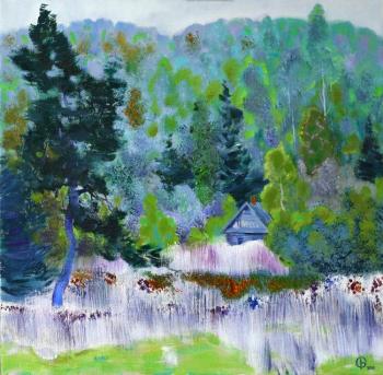 Cabin in the woods. Isaev Gennadiy