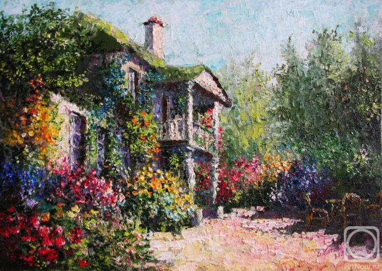 Konturiev Vaycheslav. The palette of blooming garden