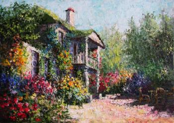 The palette of blooming garden (Flowers And Gardens). Konturiev Vaycheslav