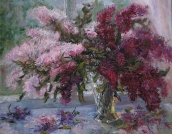 Lilacs on the windowsill. Rodionov Sergey