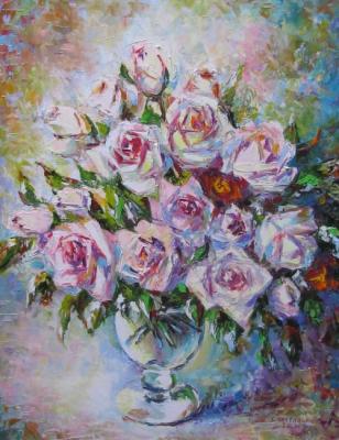 Roses in crystal. Kruglova Svetlana