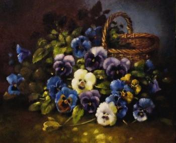 The violets. Ivanova Olga
