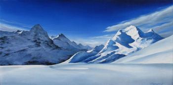 Snowy Silence (Vertices). Kalachikhina Galina