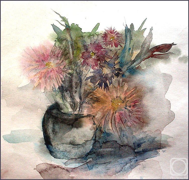 Krutov Andrey. Late Flowers (etude)