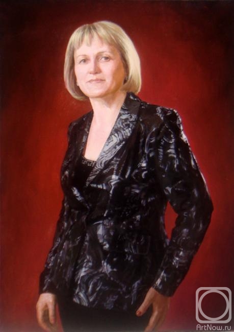 Kim-Borzenko Olga. Portrait on a photo