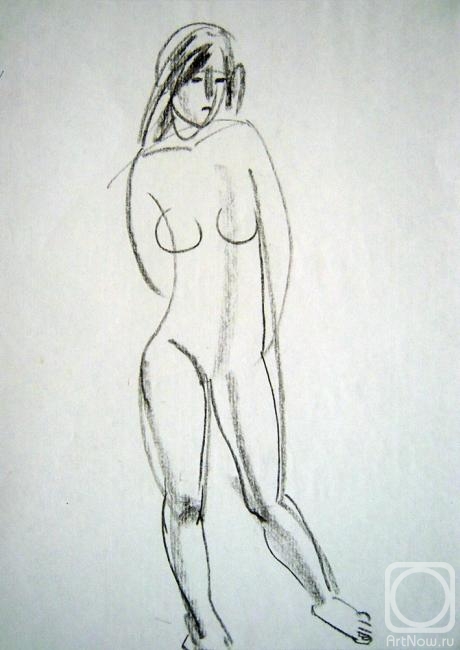 Sharipov Hamza. Sketch nude