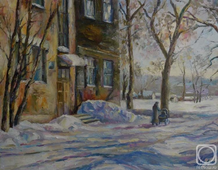 Kruglova Irina. The first winter