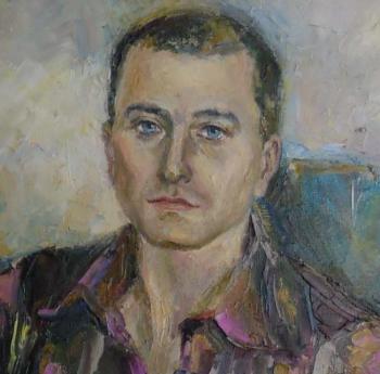 Portrait (fragment). Kruglova Irina