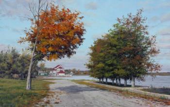 Картина «Вниз по набережной»