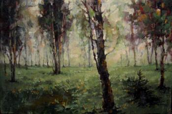 Among birches. Schavleva Svetlana