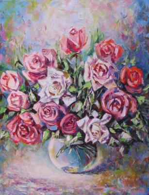 Roses in January. Kruglova Svetlana