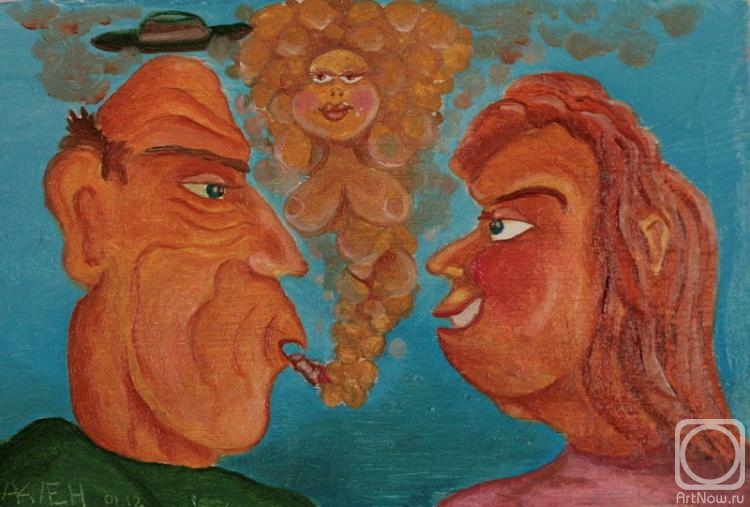 Klenov Andrei. The smoke