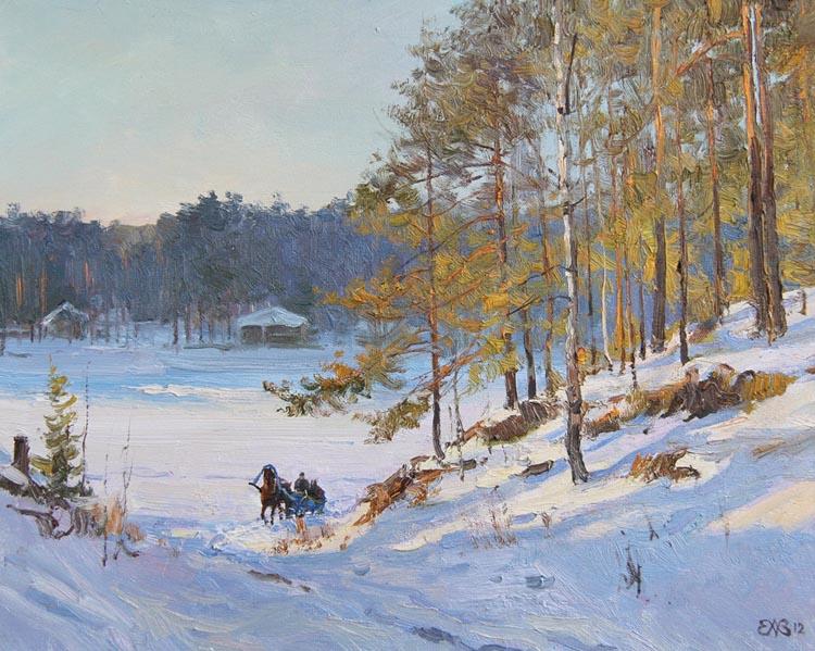 Efremov Alexey. Evening ray