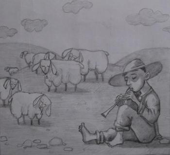 Lonely Shepherd. Yanin Alexander
