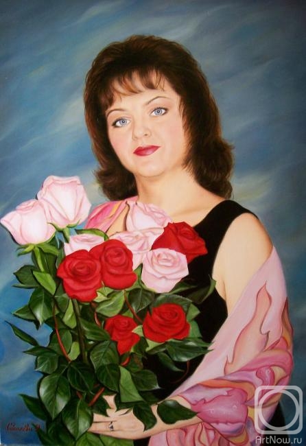 Soboleva Eleonora. Portrait of a Woman