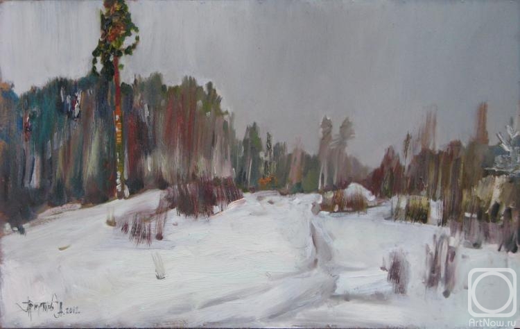 Artemov Alexander. Winter morning
