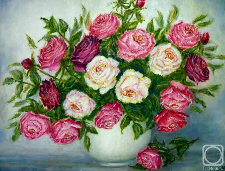 Limanskaya Elena. Roses from the garden