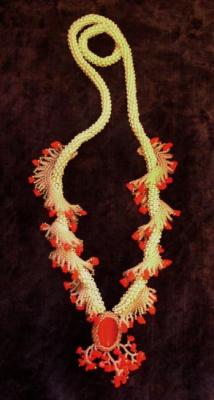 Necklace "Cascade". Vasilyeva Valentina