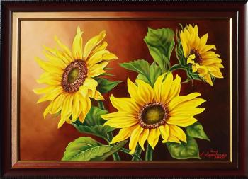 Sunflowers (option 2). Samarskaya Helena