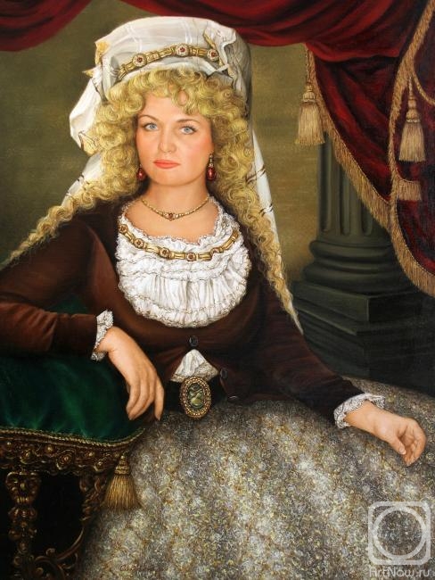 Soboleva Eleonora. Portrait of a Woman