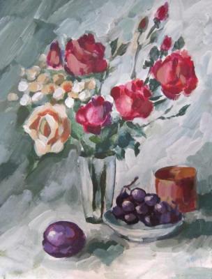 Dry roses ( ). Lavrova Elena