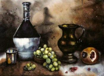 The tart wine. Ivanova Olga