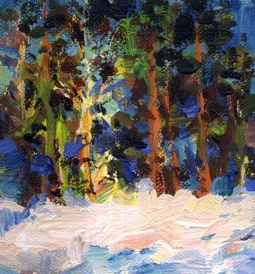 Картина «Солнечный февраль»