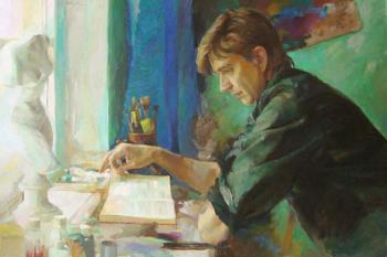 Portrait of the artist Yuri Dyrin. Roshina-Iegorova Oksana