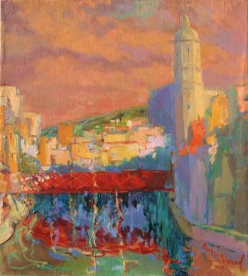 Spain. Girona. Evening heat