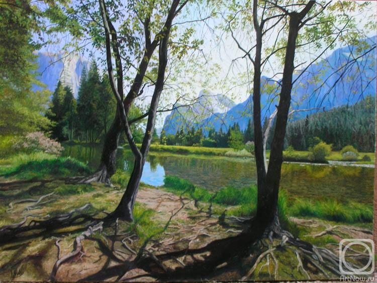 Obolsky leonid. Through the branches