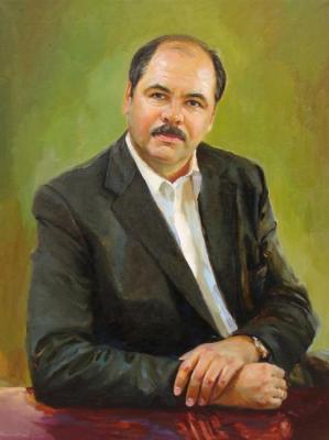 Man's portrait. Roshina-Iegorova Oksana