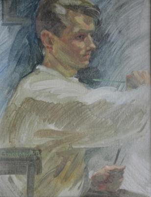 Self-portrait. Solodovnik Vladimir