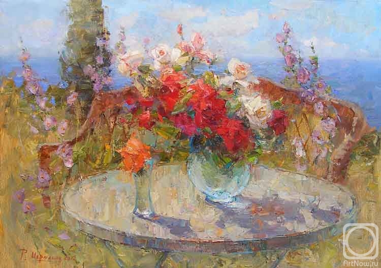 Marmanov Roman. Stillife with roses