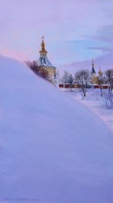 And there behind a snowdrift. Roshina-Iegorova Oksana