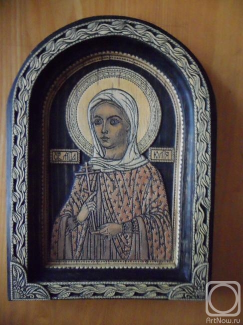 Piankov Alexsandr. Icon of the Martyr Julia
