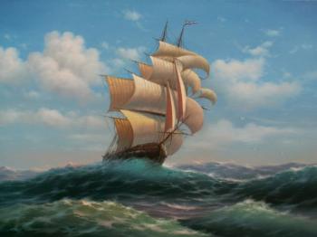 On all sails. Koval Vladimir