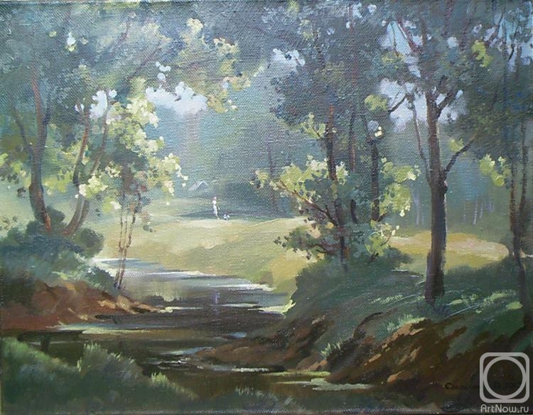 Solodovnik Vladimir. Lady with a dog