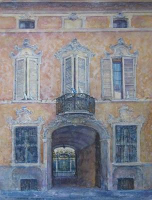 From the series "Facades. Italy." (Historic Building). Luchkina Olga