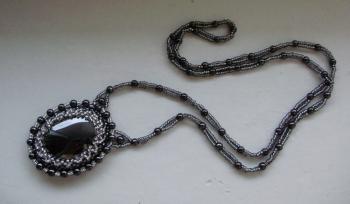Necklace "Elegy". Vasilyeva Valentina
