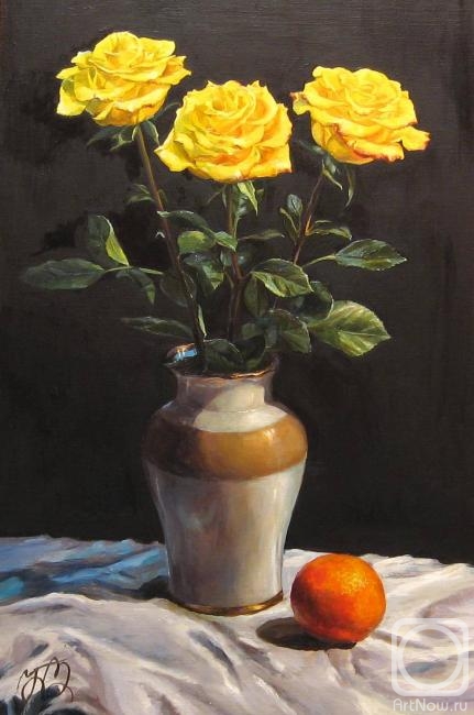 Panasyuk Natalia. Yellow roses
