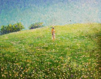 Chamomile mirage (Daisy Flowers Field). Konturiev Vaycheslav