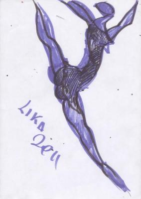 Ballet 2) Grand Batman zhete Fiol. Volchek Lika
