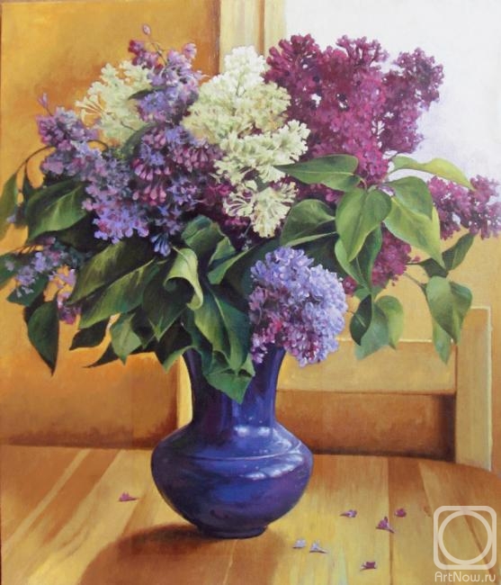 Bortsov Sergey. Lilac flowers