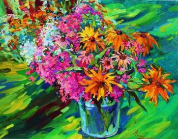 Flowers. Evening mood