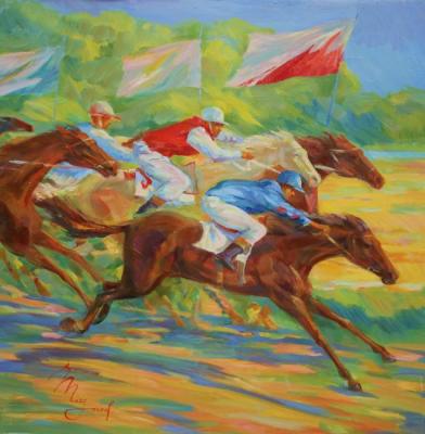 Equestrian competitions. Mirgorod Igor