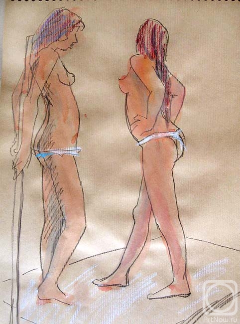 Karaceva Galina. Nude 20