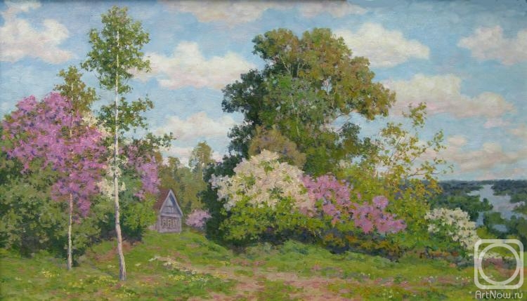 Arbitailo Mikhail. Lilac blossoms