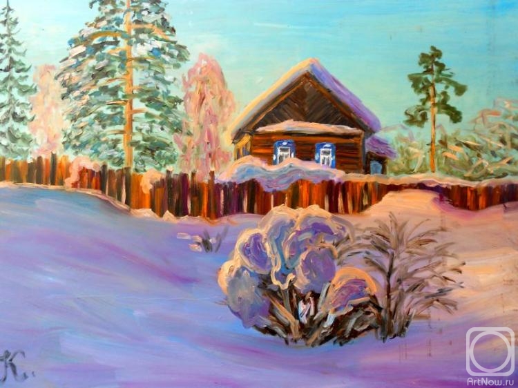 Krylova Irina. Winter afternoon
