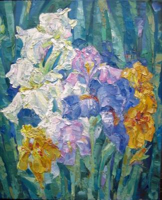 Irises. Luchkina Olga